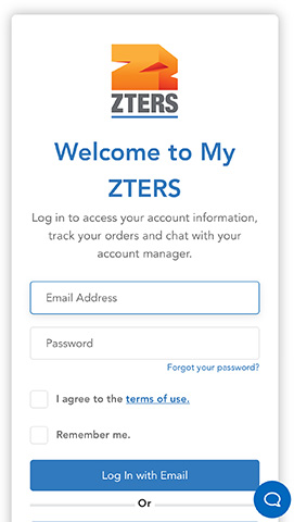myZTERS Portal